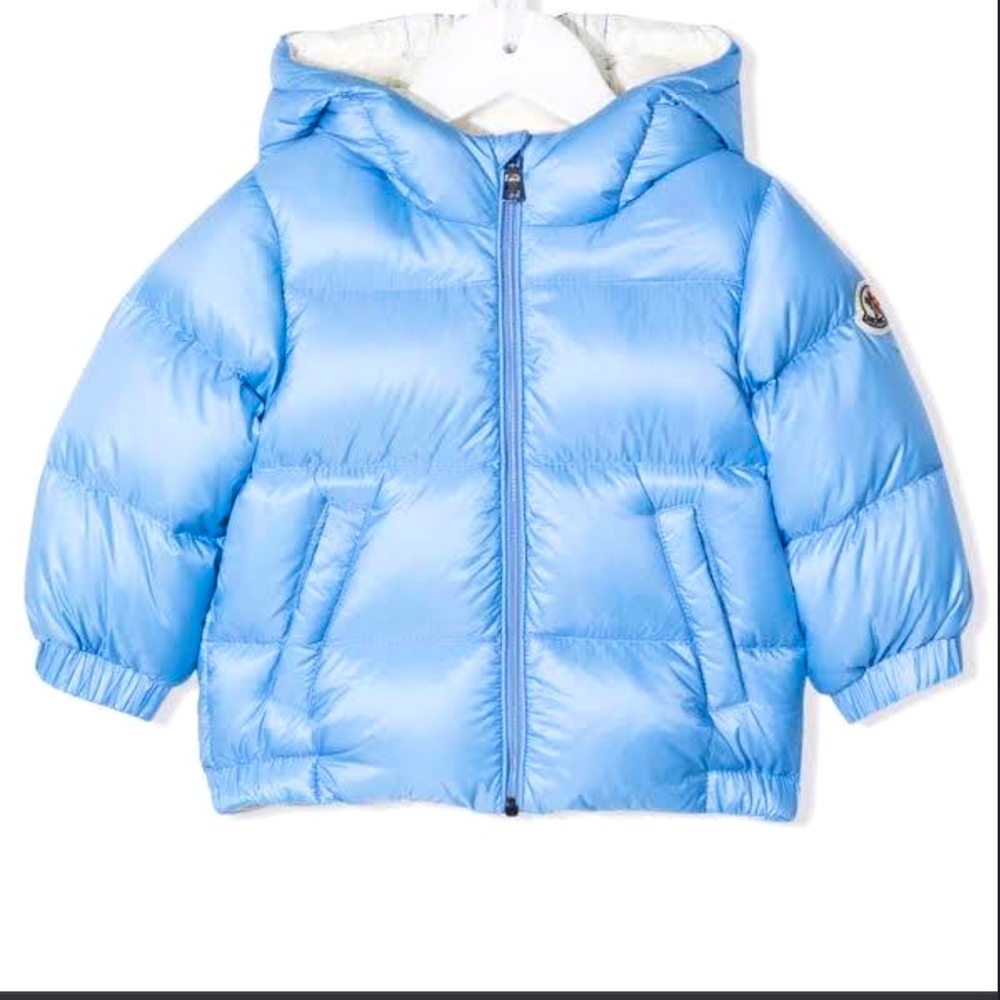 Montcler water resistant hooded down puffer